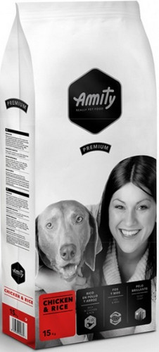 Φωτογραφία προϊόντος: Amity Premium για ενήλικους σκύλους με κοτόπουλο και ρύζι με φυσιολογική δραστηριότητα 4kg Amity pet food (8436600822322)