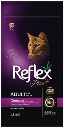 Φωτογραφία προϊόντος: Lider Reflex plus τροφή για ενήλικες γάτες gourmet multicolour 15kg LIDER (8698995003605)