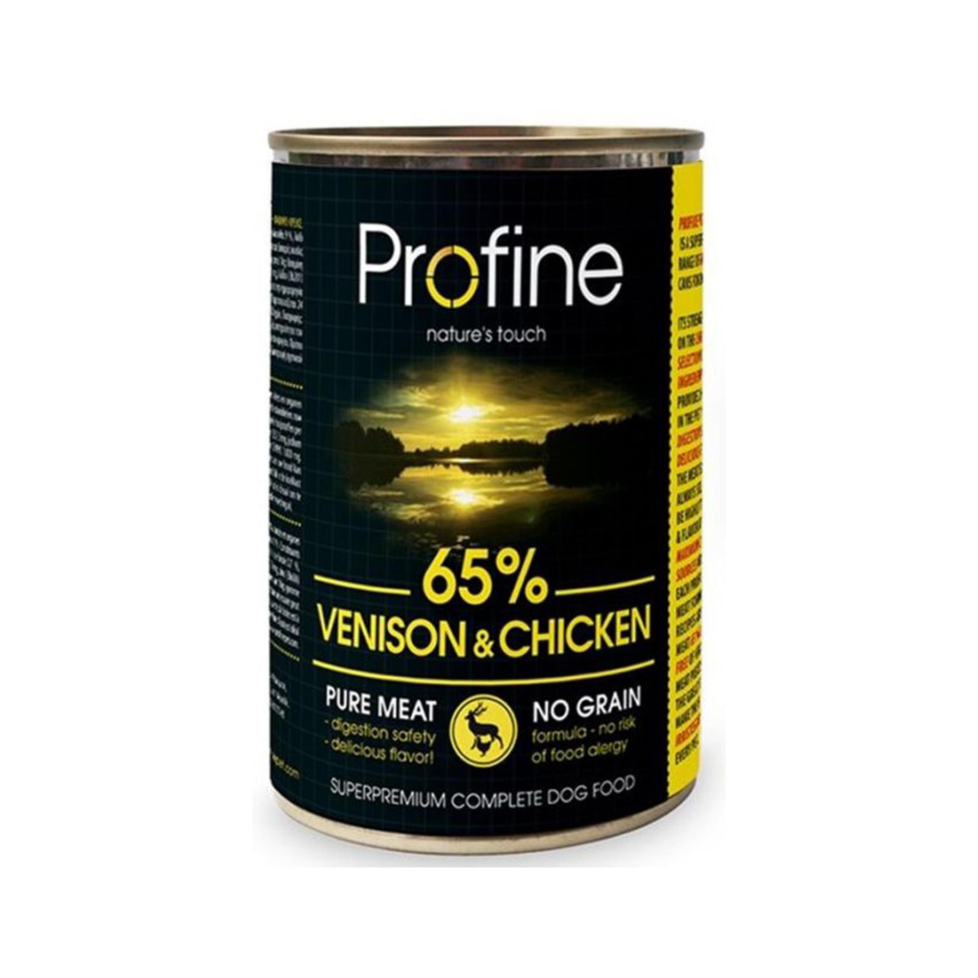 Φωτογραφία προϊόντος: Profine Dog Can Venison Chicken 400g