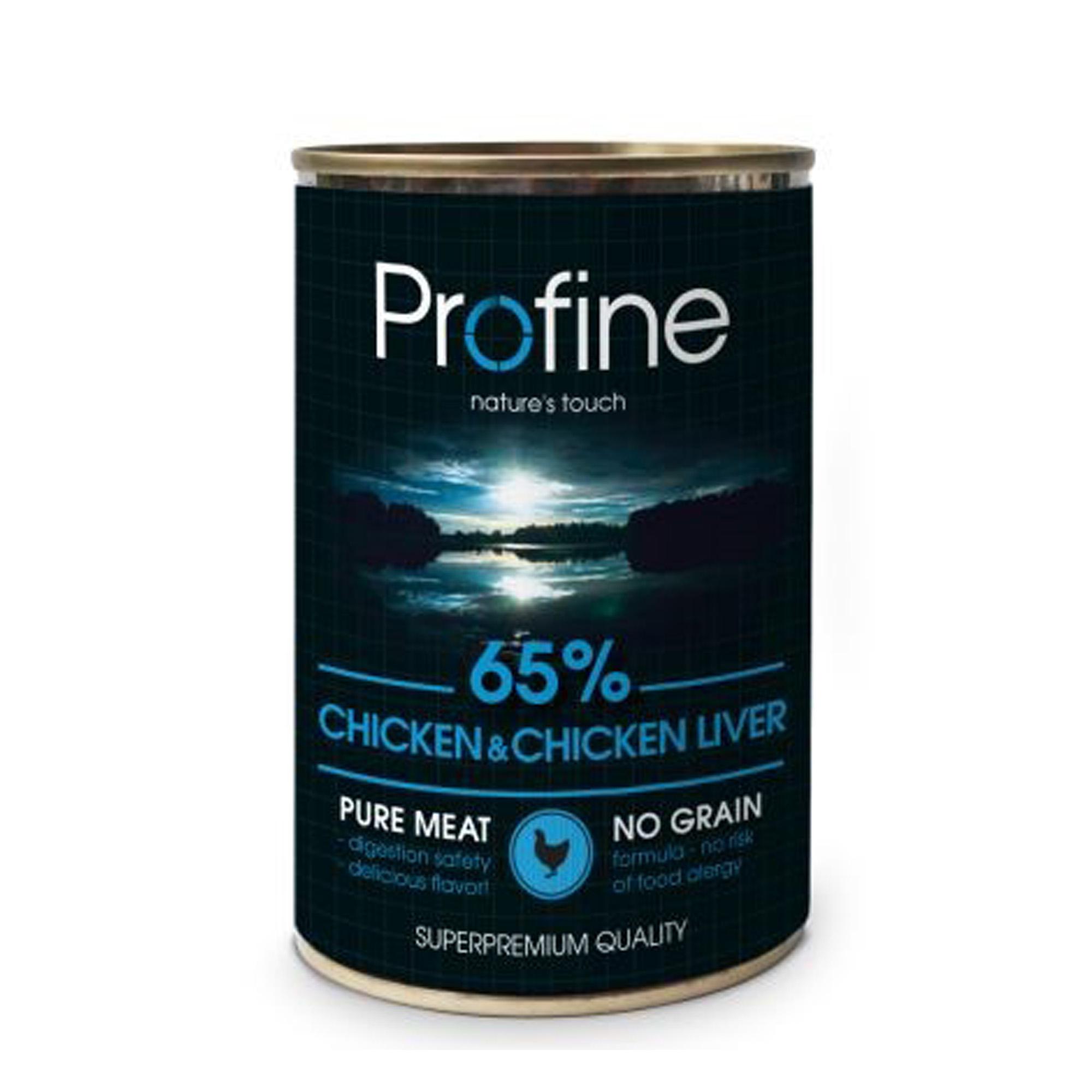 Φωτογραφία προϊόντος: Profine Dog Can Chicken Liver 400g