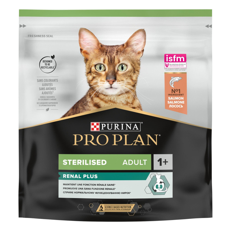 Φωτογραφία προϊόντος: Proplan Sterilised Renal Cat Salmon 400gr