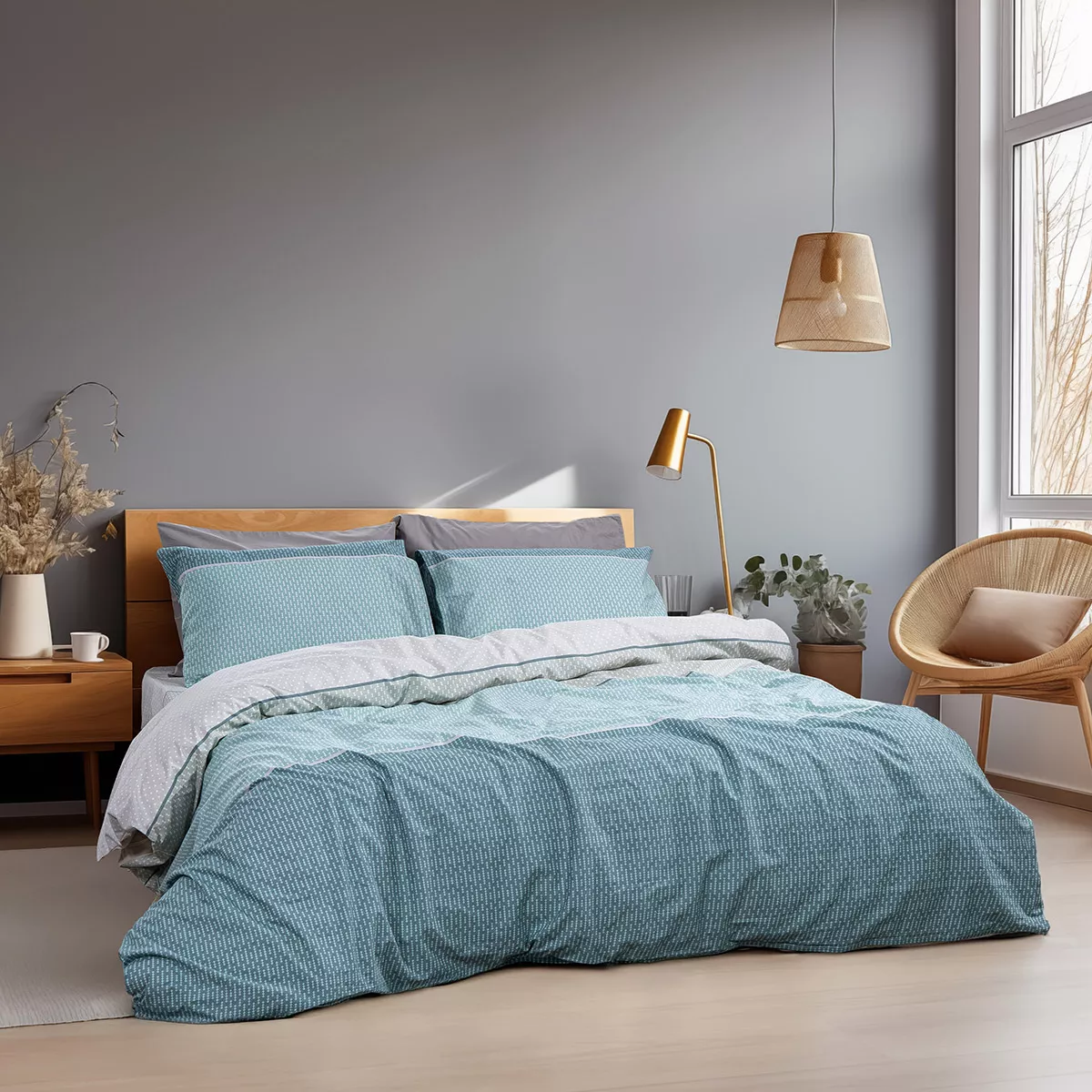 Φωτογραφία προϊόντος: Beauty Home Σετ σεντόνια υπέρδιπλα Glory Art 12370 240x265 Βεραμάν