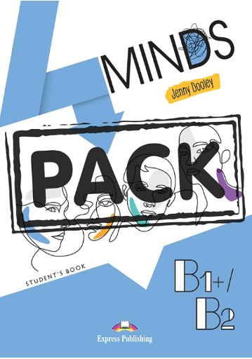 Φωτογραφία προϊόντος: EXPRESS PUBLISHING 4MINDS B1+/B2 SB (+ DIGIBOOKS APP)