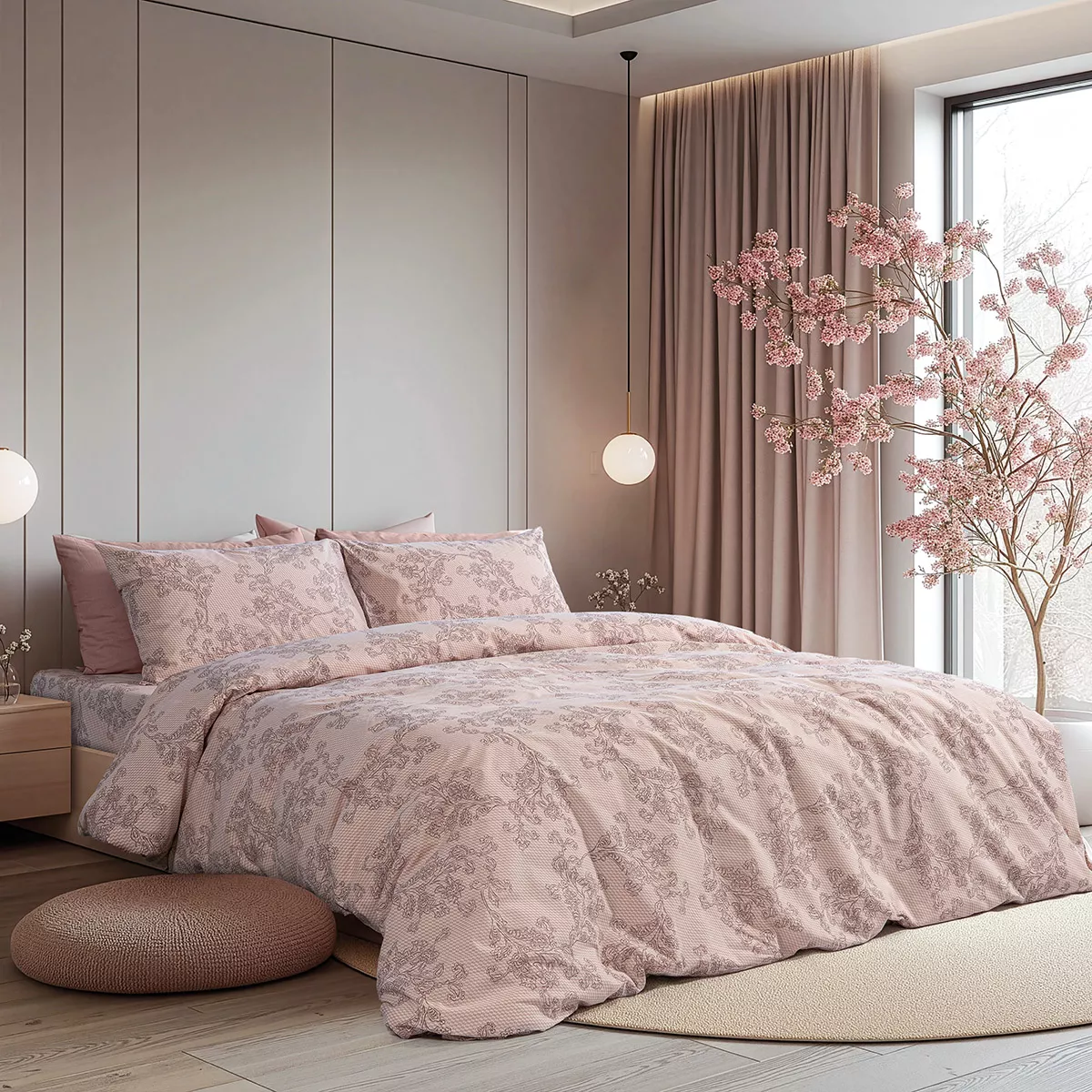 Φωτογραφία προϊόντος: Beauty Home Σετ κουβερλί υπέρδιπλο Moments Αrt 12569 220x240 Σάπιο Μήλο