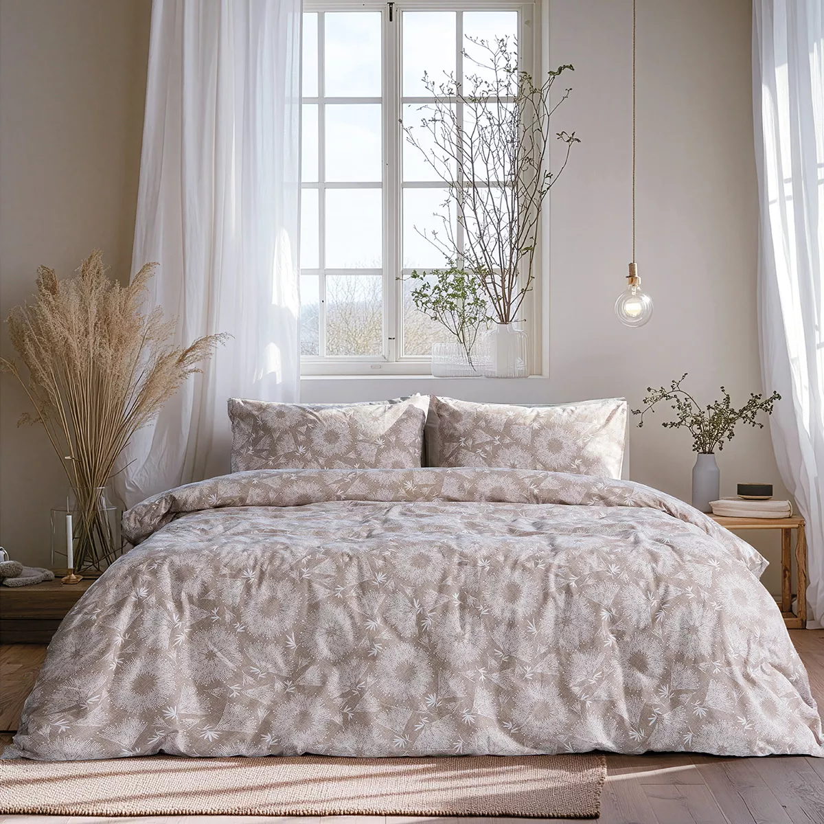 Φωτογραφία προϊόντος: Beauty Home Σετ παπλωματοθήκη μονή Moments Art 12568 170x250 Μπεζ