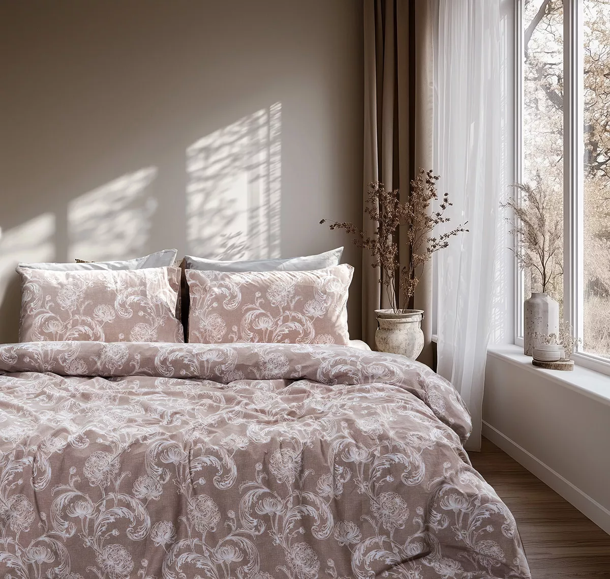 Φωτογραφία προϊόντος: Beauty Home Σετ παπλωματοθήκη μονή Glory Art 12368 170x250 Μπεζ