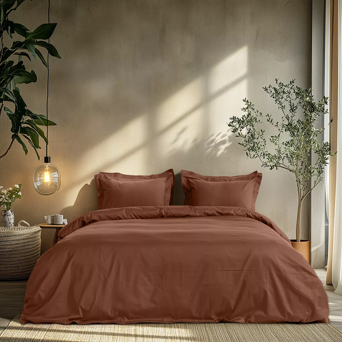 Φωτογραφία προϊόντος: Beauty Home Σετ σεντόνια μονά με λάστιχο Art 1700 Harmony 110x200+30 Καφέ