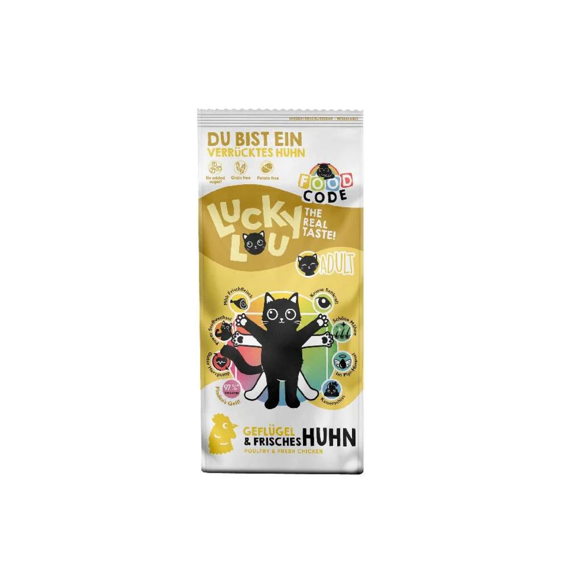 Φωτογραφία προϊόντος: Lucky Lou Food Code Adult Πουλερικά & Φρέσκο Κοτόπουλο 3kg