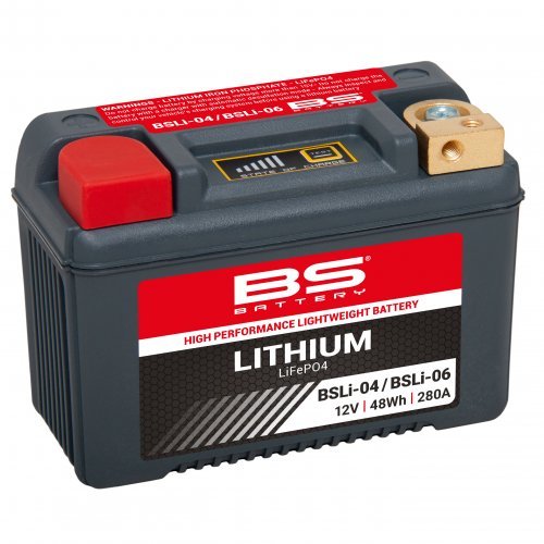 Φωτογραφία προϊόντος: Μπαταρία Λιθίου BS Battery BSLI 04 06 12V 280 CCA BSBATTERY BS-BSLI-04/06
