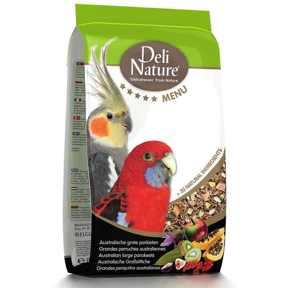 Φωτογραφία προϊόντος: DELI NATURE 5* AUSTRALIAN PARAKEETS DOWN UNDER 800GR