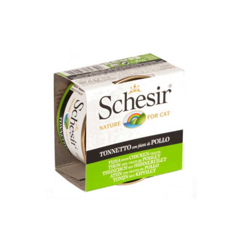 Φωτογραφία προϊόντος: Schesir Cat Jelly Τόνος & Κοτόπουλο 85gr