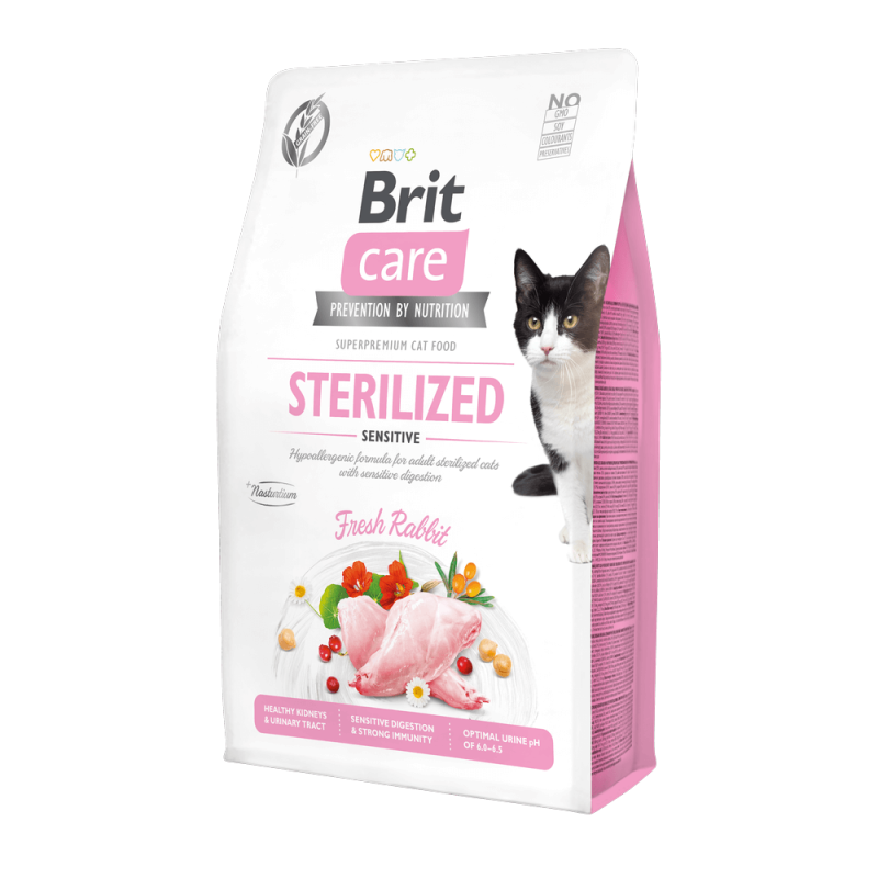 Φωτογραφία προϊόντος: Brit Care GF Sterilised Sensitive Με Κουνέλι 2kg