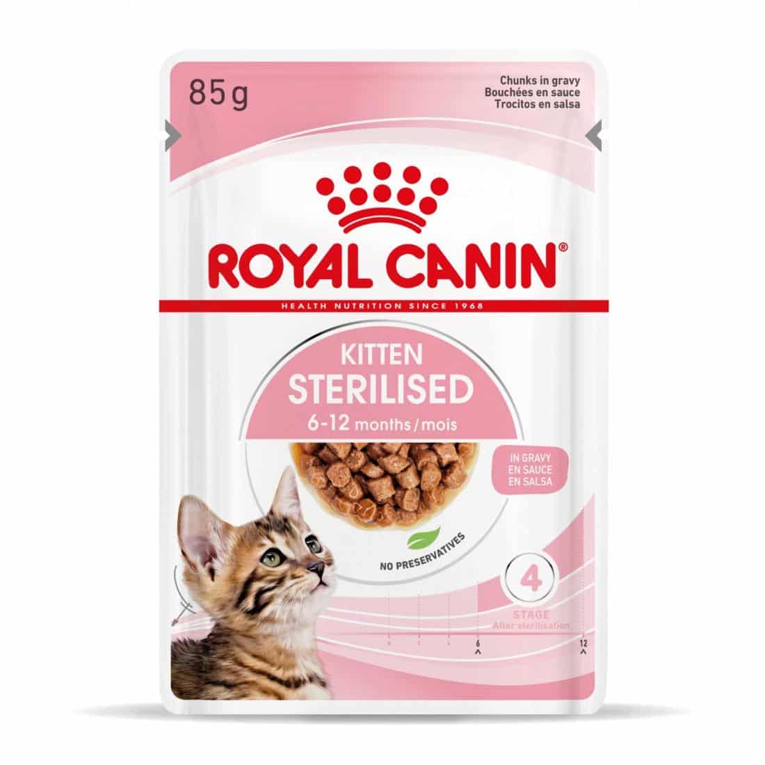 Φωτογραφία προϊόντος: Royal Canin Kitten Sterilised Gravy 85gr