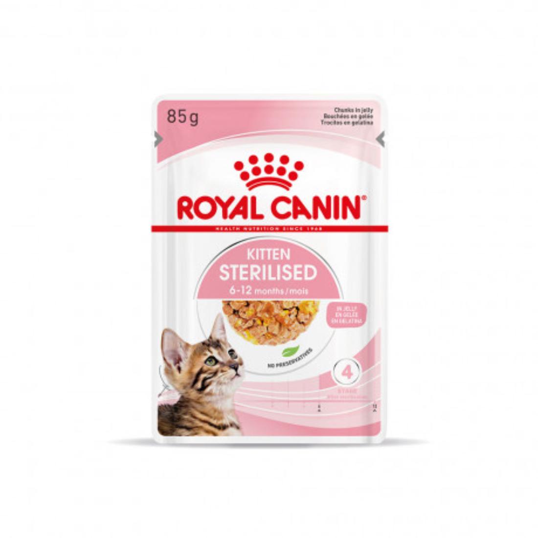 Φωτογραφία προϊόντος: Royal Canin Kitten Sterilised Jelly 85gr