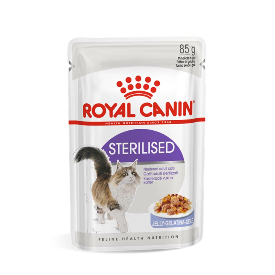 Φωτογραφία προϊόντος: Royal Canin Υγρή τροφή για Στειρωμένες γάτες Jelly 85gr