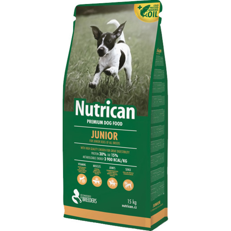 Φωτογραφία προϊόντος: Ξηρή Τροφή Nutrican Junior Chicken 3kg