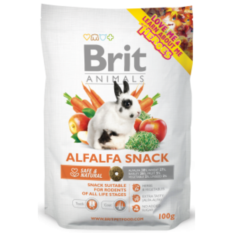 Φωτογραφία προϊόντος: Brit Anim. Alfalfa Snack 100g