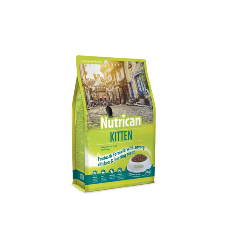 Φωτογραφία προϊόντος: Ξηρή Τροφή Nutrican Kitten Chicken 10kg