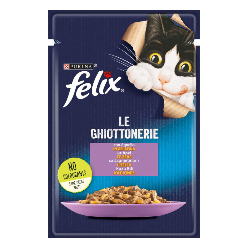 Φωτογραφία προϊόντος: Purina Felix Felix Agail Αρνί σε Ζελέ 85g