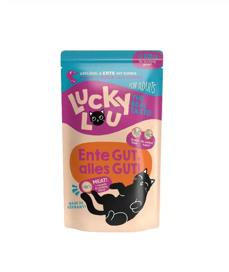 Φωτογραφία προϊόντος: Lucky Lou LifeStage Adult Πουλερικά & Πάπια (με Κολοκύθα) 125gr