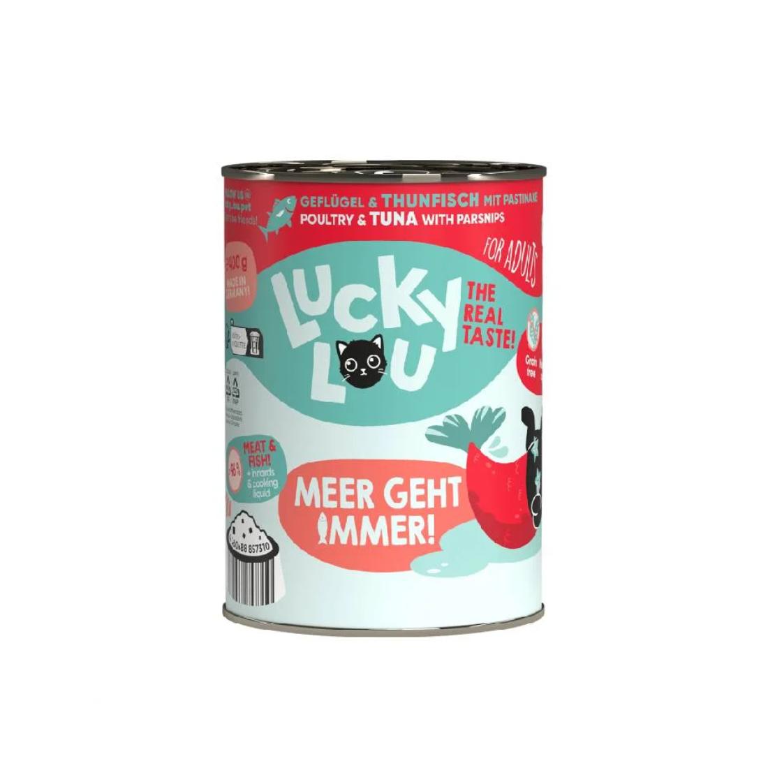 Φωτογραφία προϊόντος: Lucky Lou LifeStage Adult Πουλερικά & Τόνος Κονσ. 400 gr