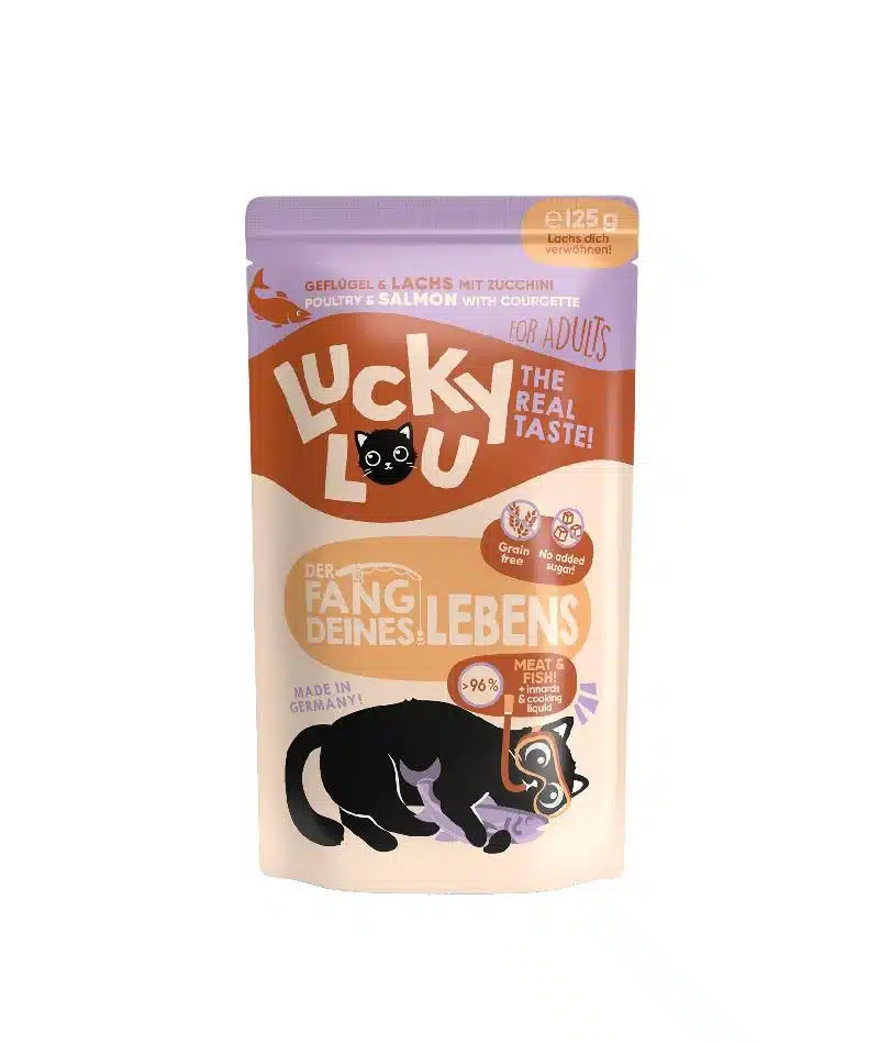 Φωτογραφία προϊόντος: Lucky Lou LifeStage Adult Πουλερικά & Σολομός Φακ. 125 gr
