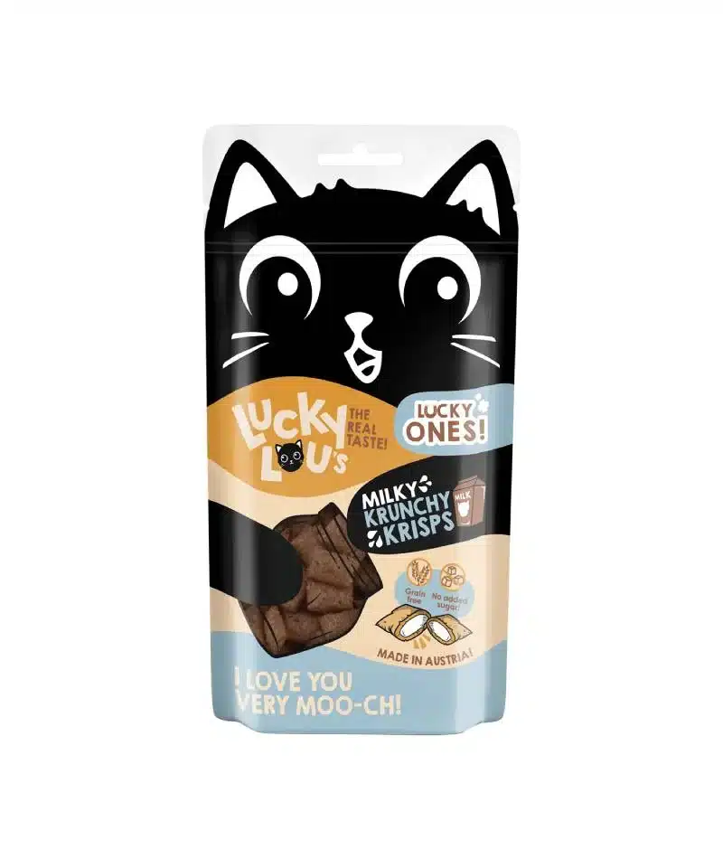 Φωτογραφία προϊόντος: Lucky Lou Lucky Ones Krunchy Krisps Milky 60 gr