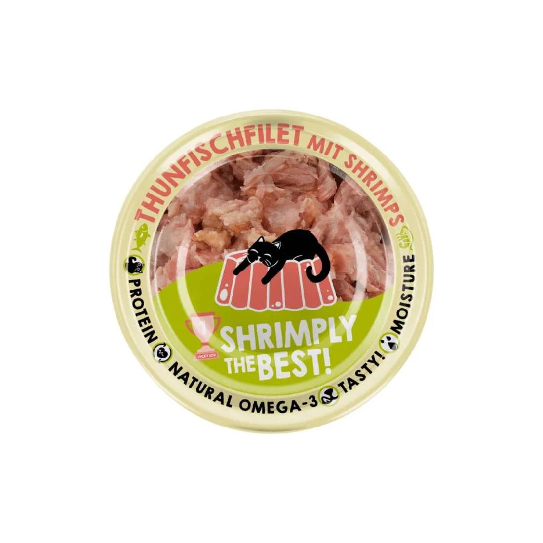 Φωτογραφία προϊόντος: Lucky Lou ExtraFood Jelly Φιλέτο Τόνου & Γαρίδες Κονσέρβα 70gr