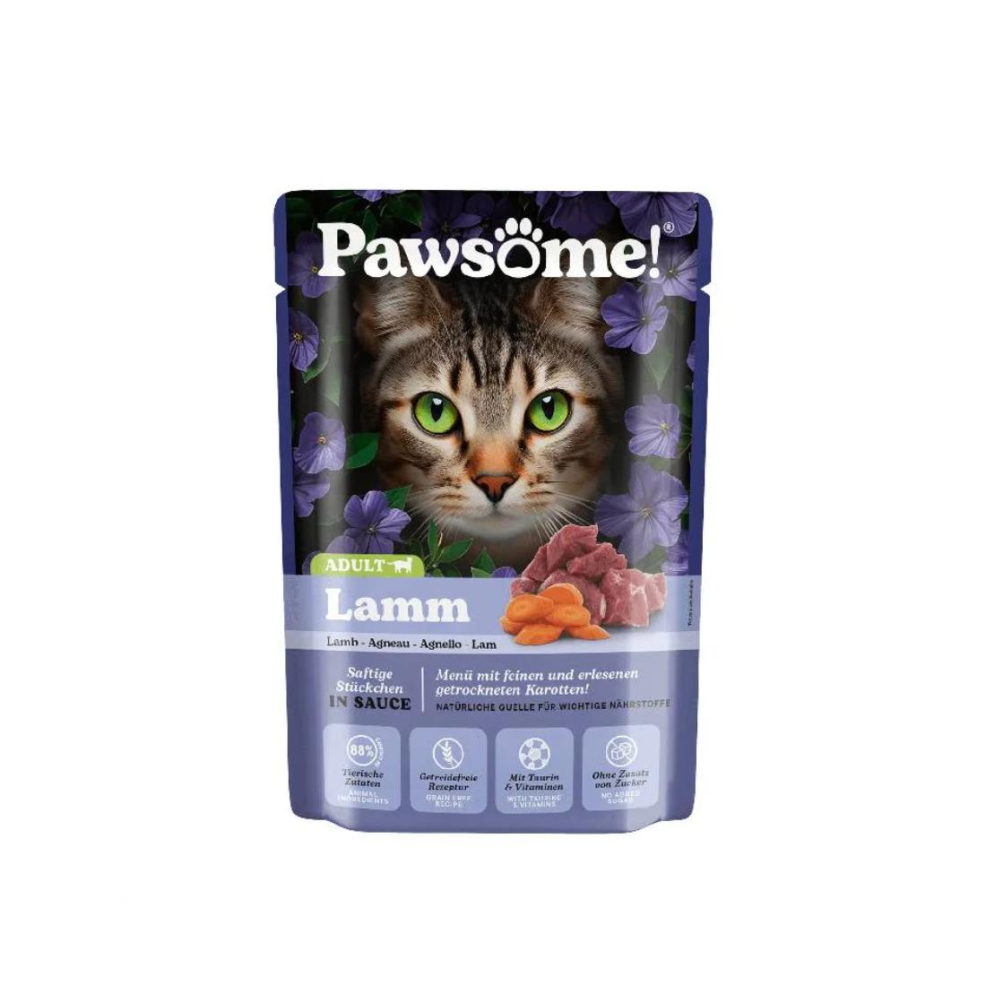 Φωτογραφία προϊόντος: Pawsome Adult Αρνί 85gr