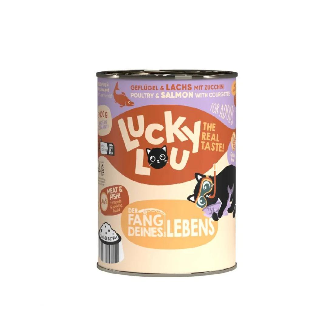 Φωτογραφία προϊόντος: Lucky Lou LifeStage Adult Πουλερικά & Σολομός Κονσ. 400 gr