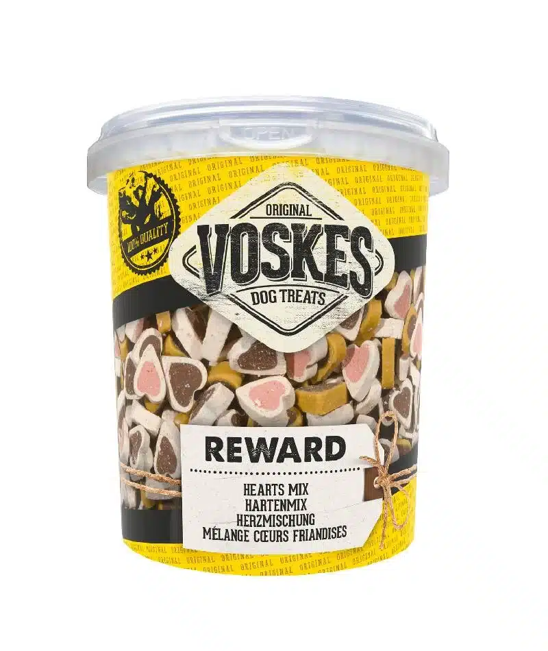Φωτογραφία προϊόντος: Voskes Training Treats Hearts Mix 500 gr