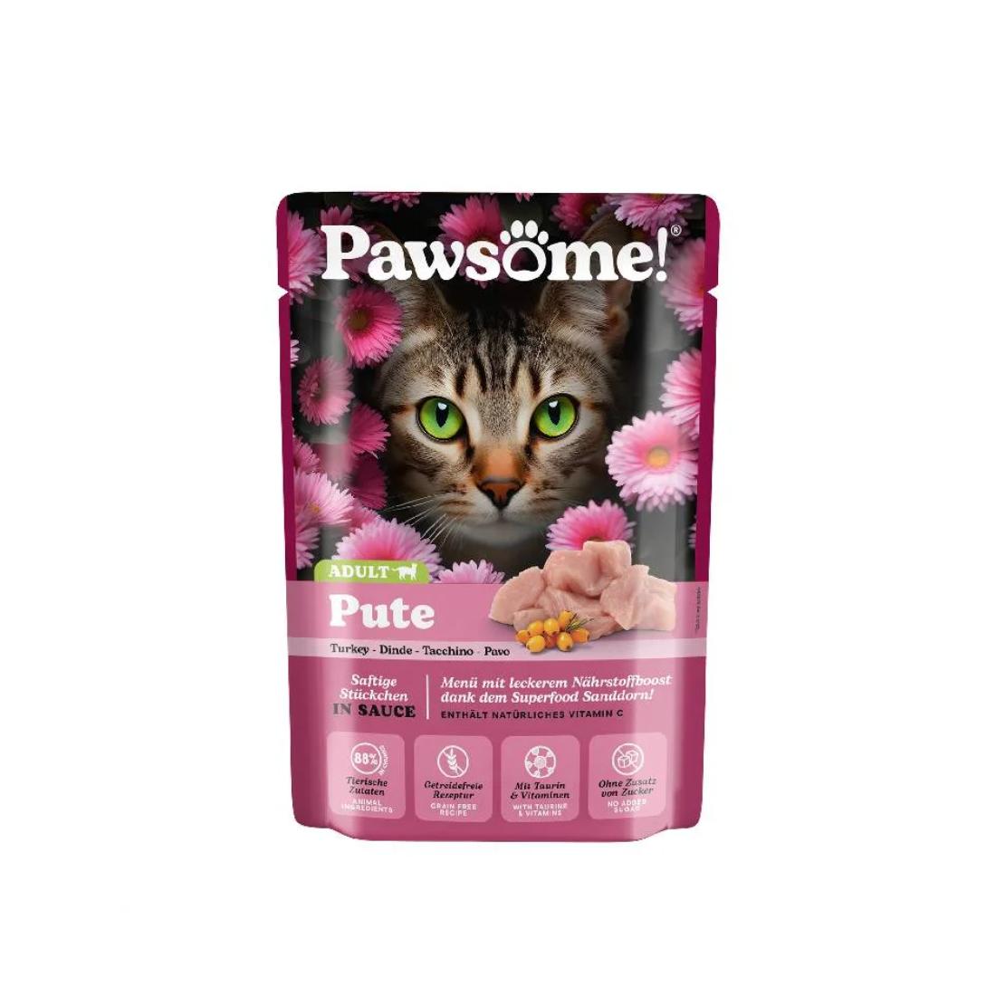 Φωτογραφία προϊόντος: PAWSOME Adult Γαλοπούλα Φακ. 85 gr