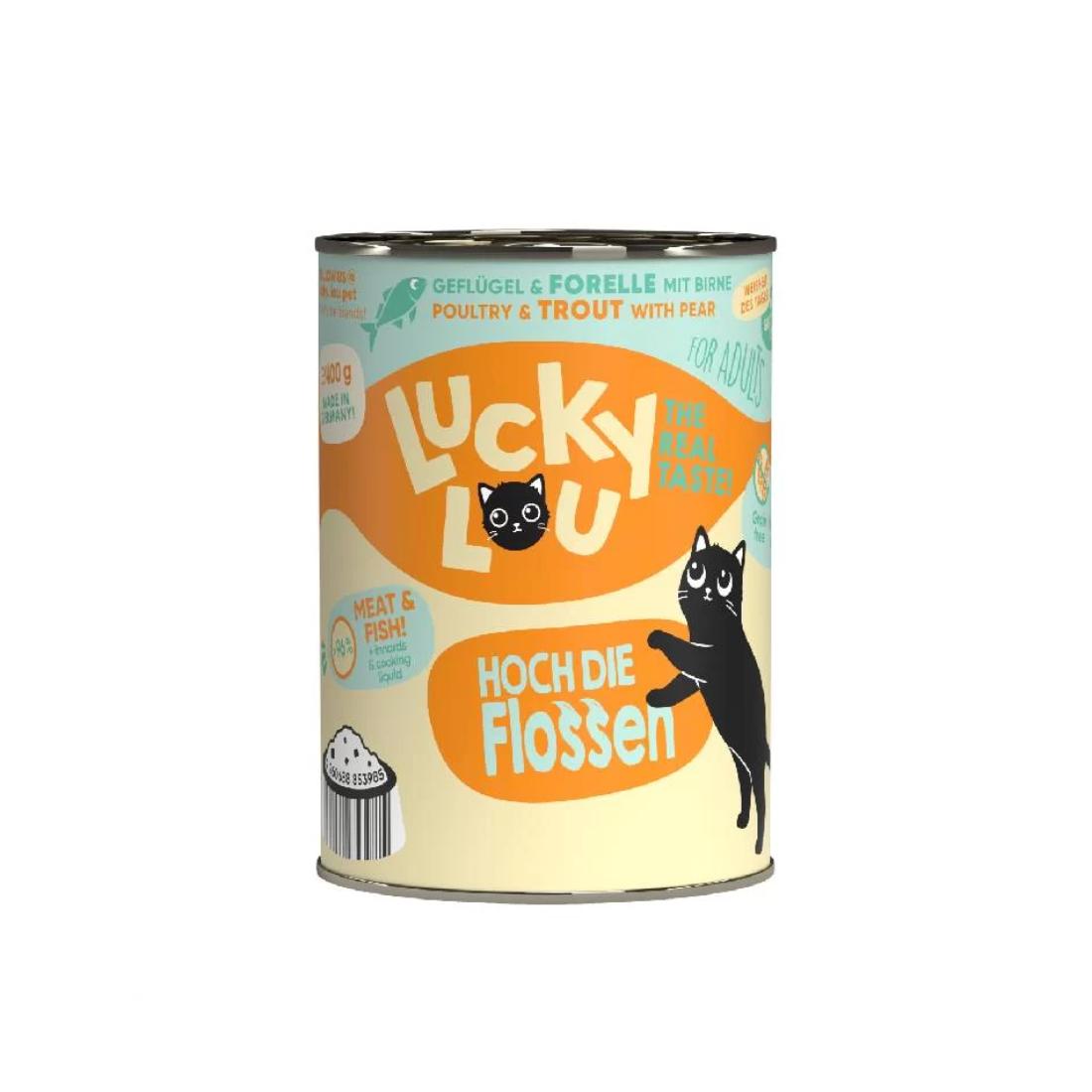 Φωτογραφία προϊόντος: Lucky Lou LifeStage Adult Πουλερικά & Πέστροφα Κονσ. 400 gr