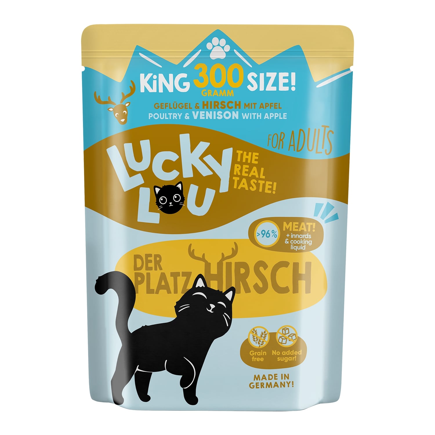Φωτογραφία προϊόντος: Lucky Lou LifeStage Adult Πουλερικά & Ελάφι (με Μήλο) 300gr