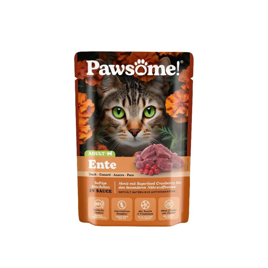 Φωτογραφία προϊόντος: PAWSOME Adult Πάπια Φακ. 85 gr
