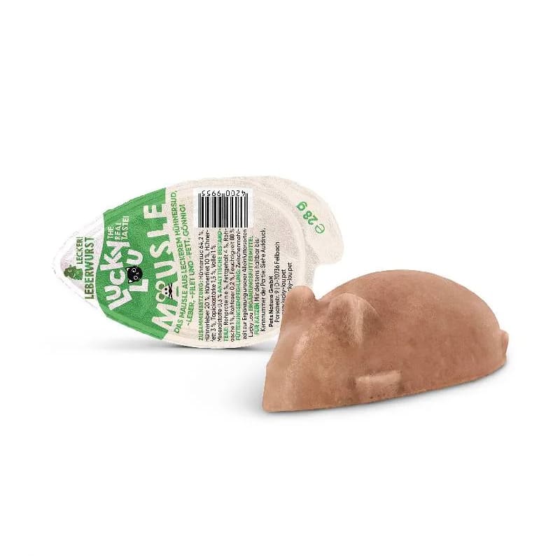 Φωτογραφία προϊόντος: Lucky Lou Mausl Σαλάμι Συκωτιού Leberwurst 28 gr