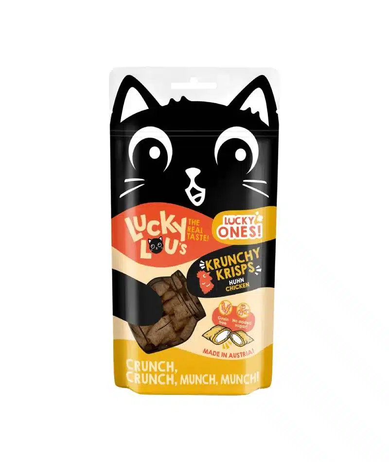 Φωτογραφία προϊόντος: Lucky Lou Lucky Ones Krunchy Krisps Κοτόπουλο 60 gr