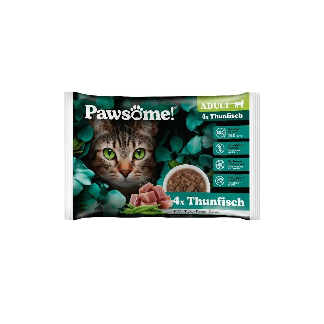 Φωτογραφία προϊόντος: Pawsome Adult Τόνος 85gr FlowPack (4 Τεμ.)