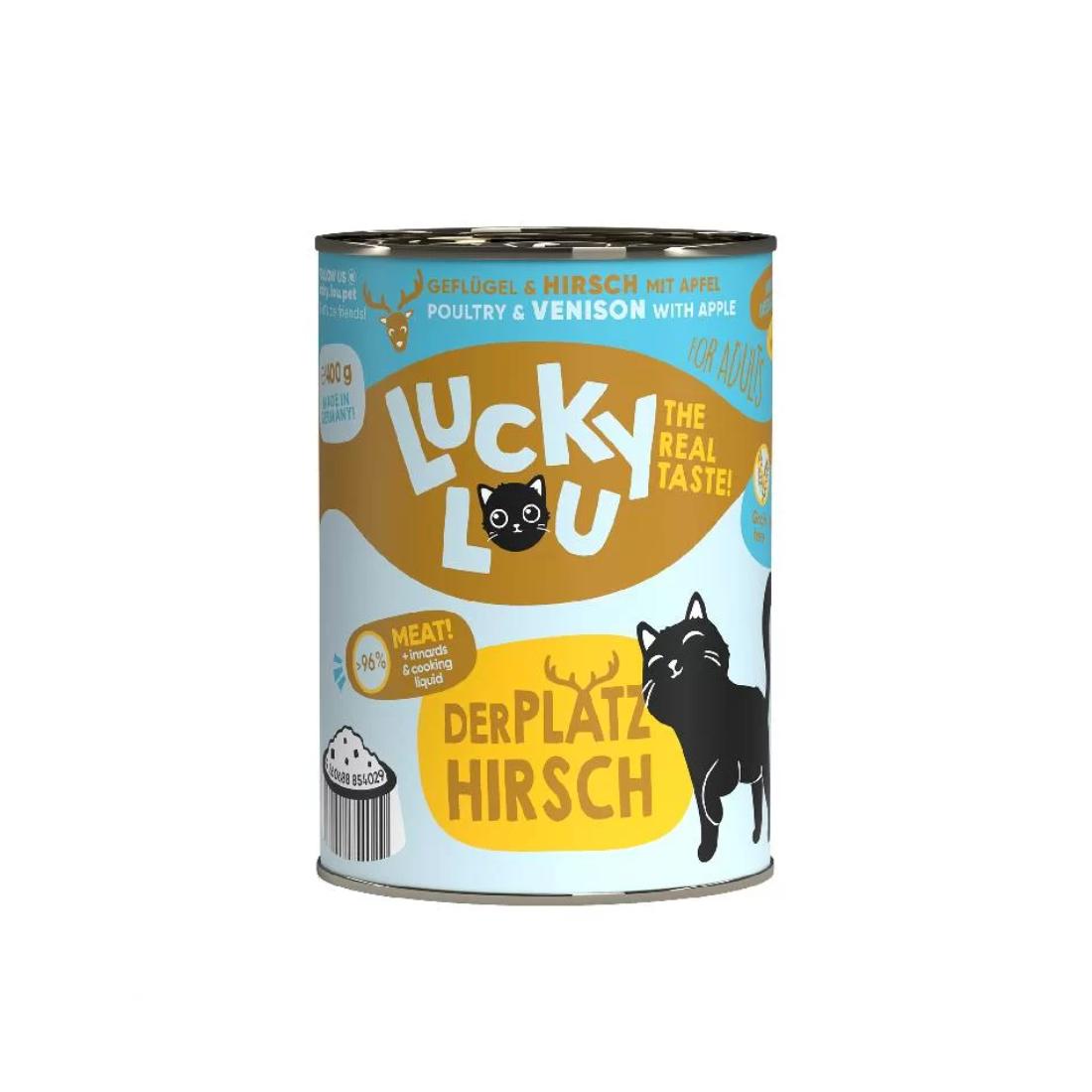 Φωτογραφία προϊόντος: Lucky Lou LifeStage Adult Πουλερικά & Ελάφι (με Μήλο) 400gr