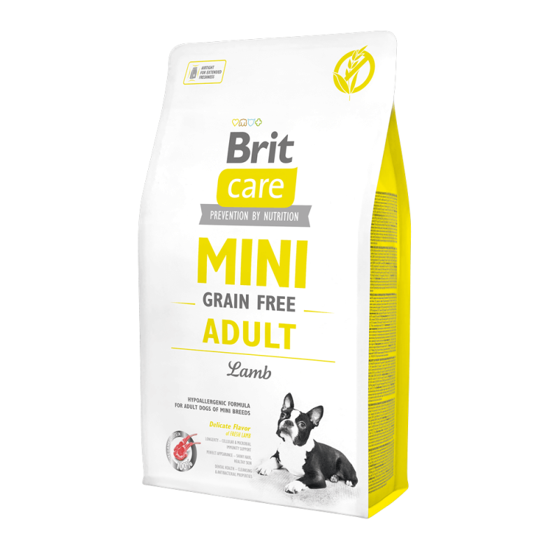 Φωτογραφία προϊόντος: Brit Care Mini Grain Free Adult Lamb 2kg