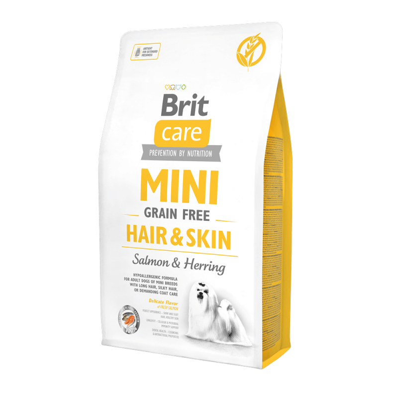 Φωτογραφία προϊόντος: Brit Care Mini Grain Free Hair & Skin 2kg