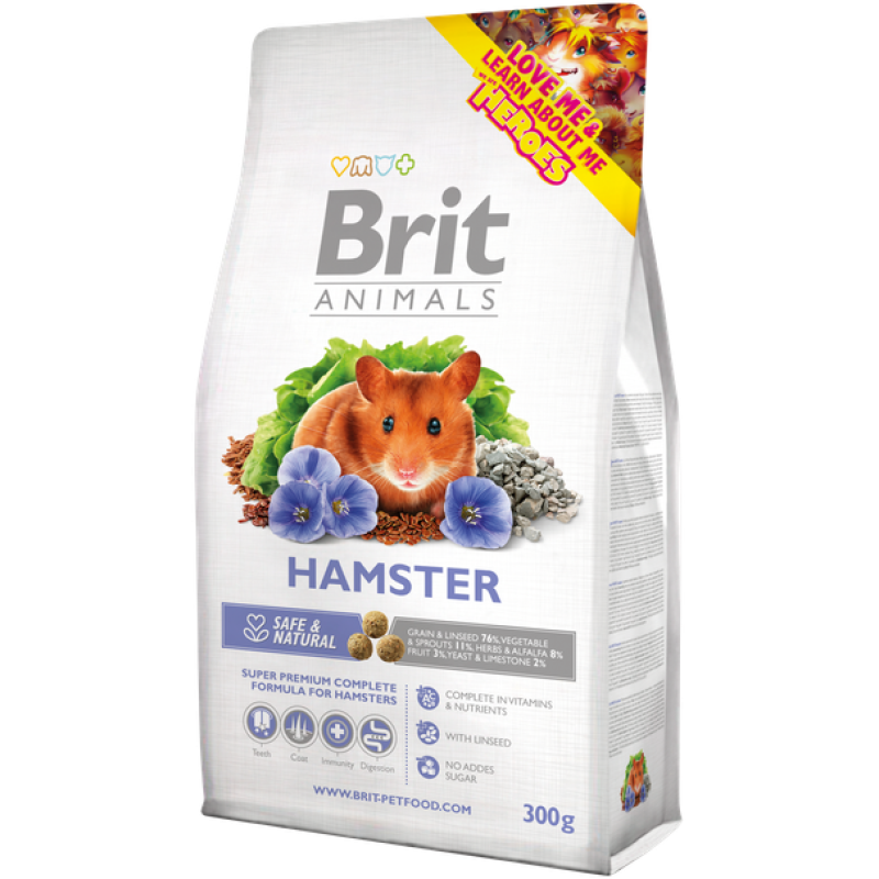 Φωτογραφία προϊόντος: Brit Anim. Hamster 300gr