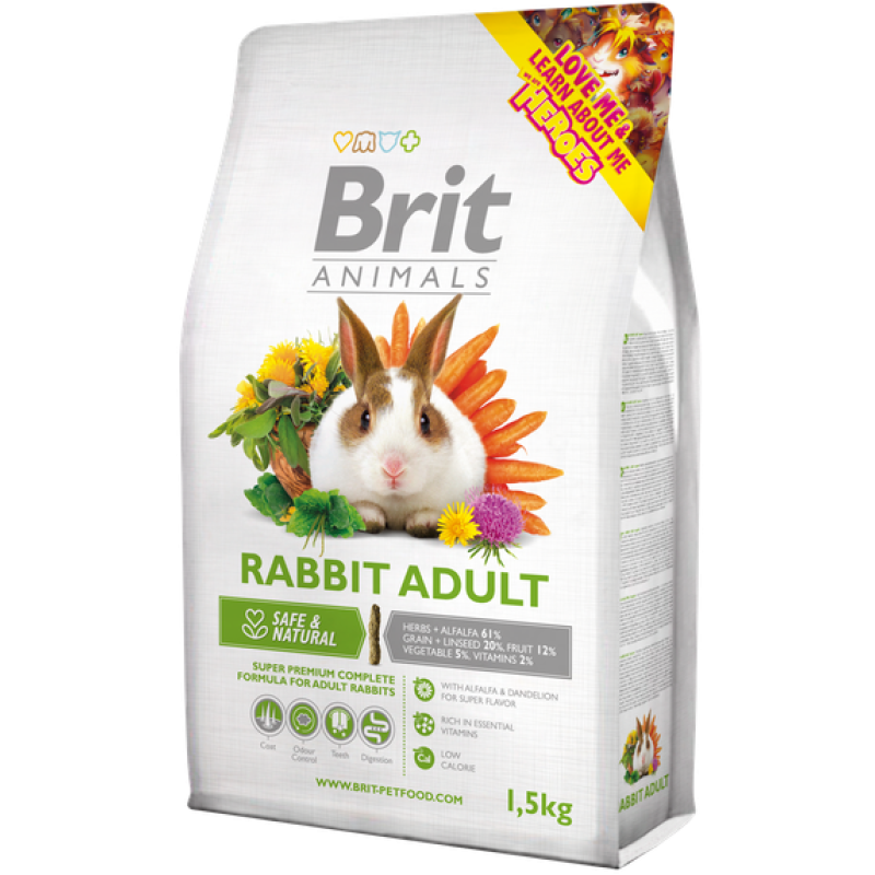 Φωτογραφία προϊόντος: Brit Anim. Rabbit Adult 1.5kg