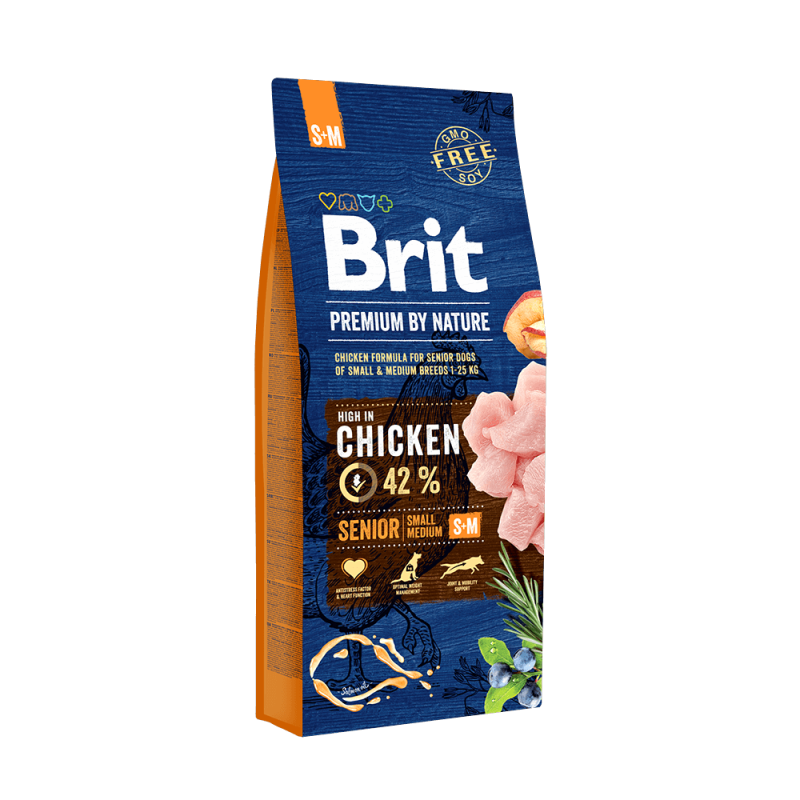 Φωτογραφία προϊόντος: Brit Premium By Nature Senior S/M 15kg