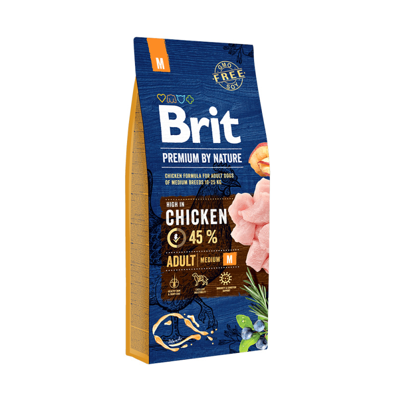 Φωτογραφία προϊόντος: Brit Premium By Nature Adult Μ 15kg