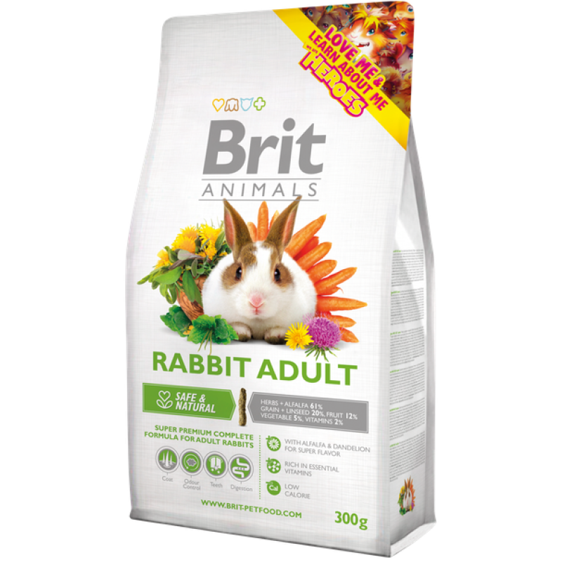 Φωτογραφία προϊόντος: Brit Anim. Rabbit Adult 300gr