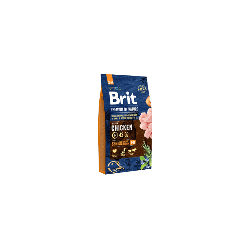 Φωτογραφία προϊόντος: Brit Premium By Nature Senior S/M 8kg
