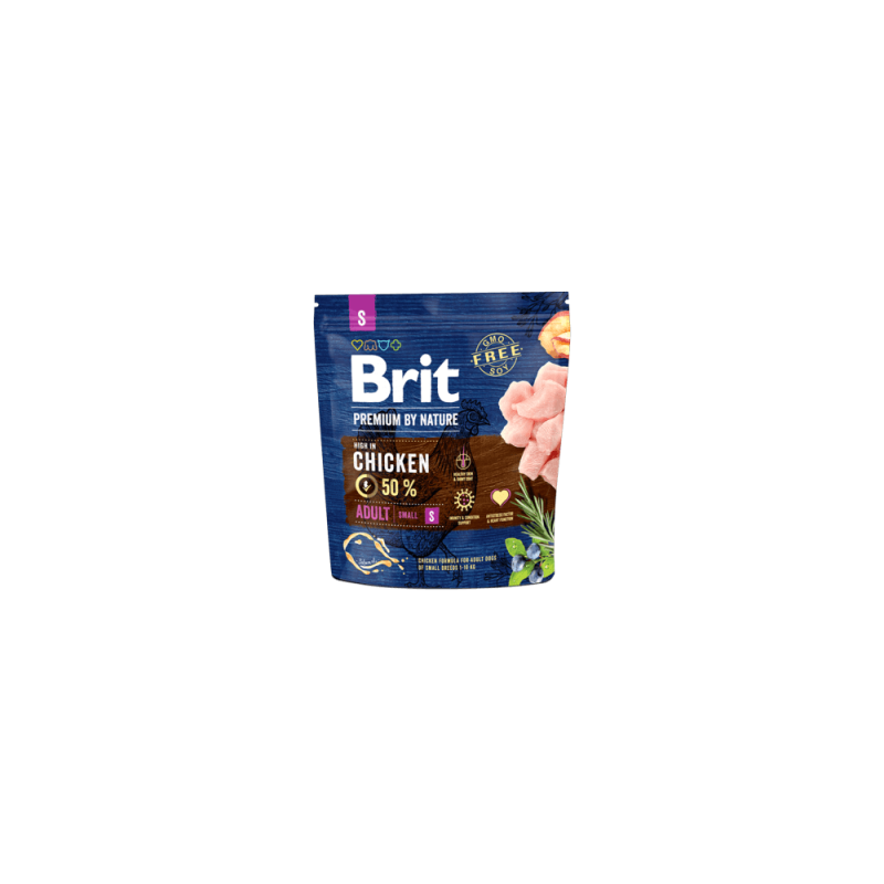 Φωτογραφία προϊόντος: Brit Premium By Nature Adult S 1kg
