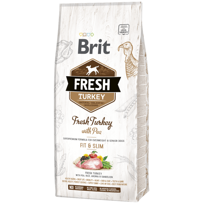 Φωτογραφία προϊόντος: Brit Fresh Turkey Light & Senior Fit & Slim 12kg