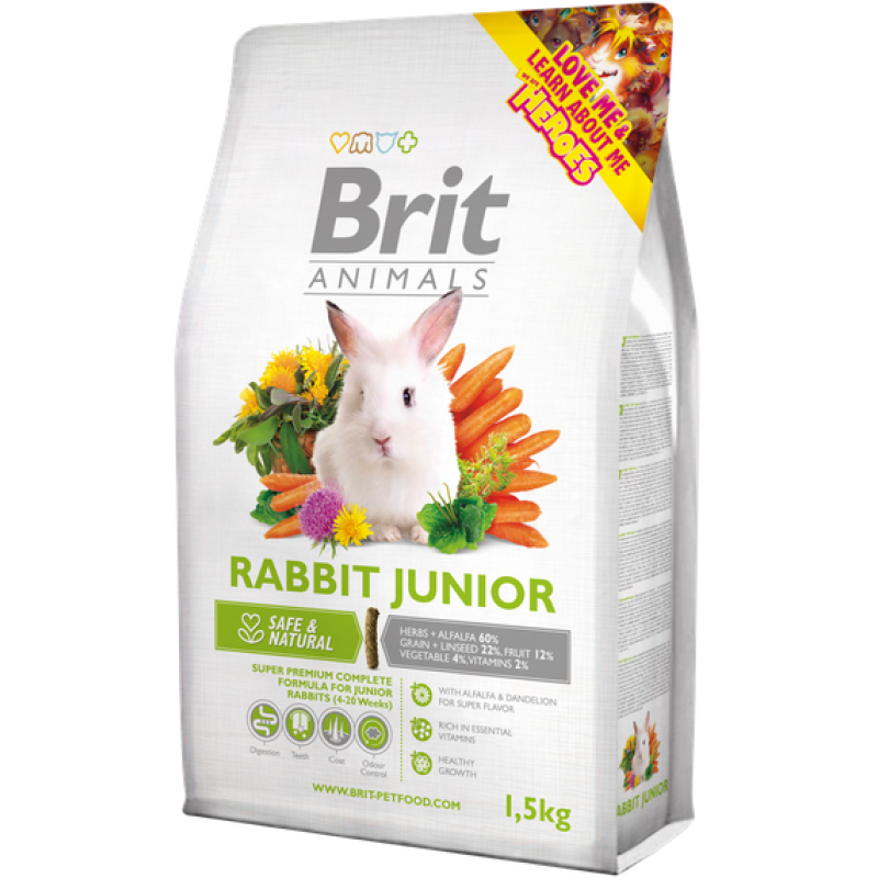 Φωτογραφία προϊόντος: Brit Anim. Rabbit Junior 1,5kg